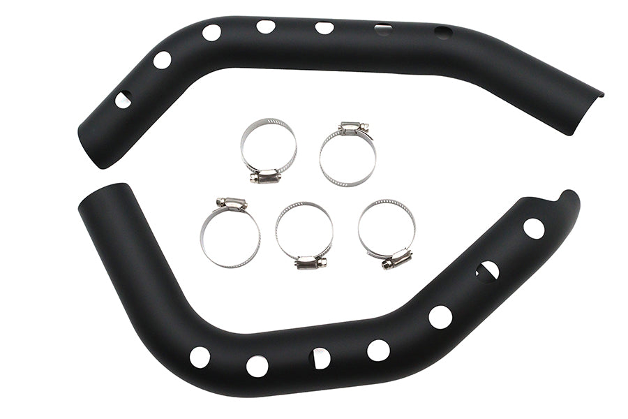 30-1153 - Drag Exhaust Pipe Heat Shield Set by V-Twin