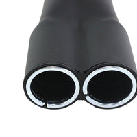 2:1 24 inch Collector Turn Out Muffler Black