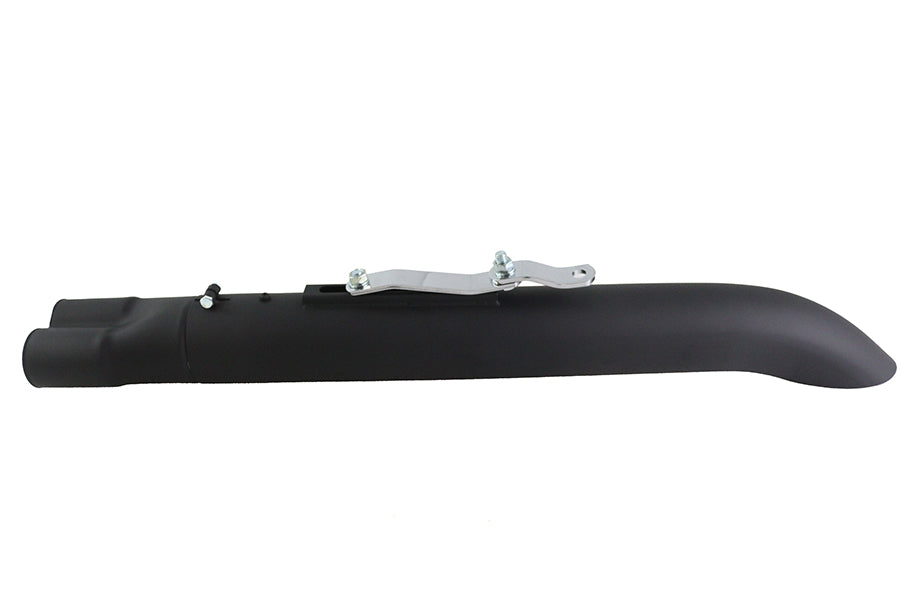 2:1 24 inch Collector Turn Out Muffler Black