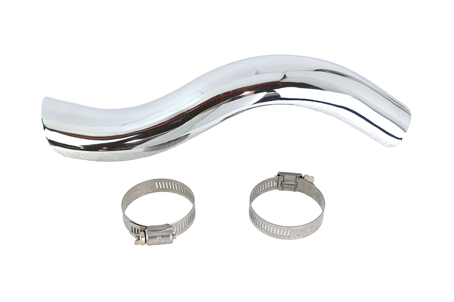 30-1311 - Chrome Rear Heat Shield by V-Twin
