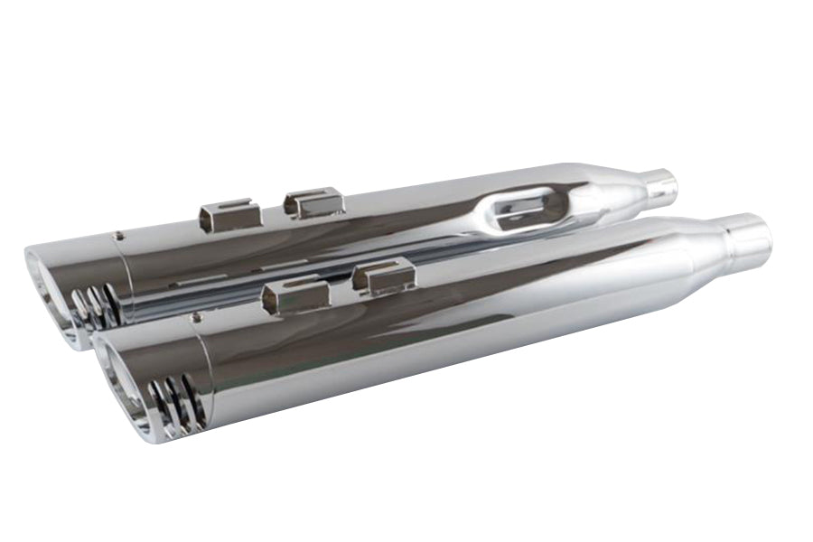 30-1652 - M8 Slash Slip-on Muffler Set by V-Twin