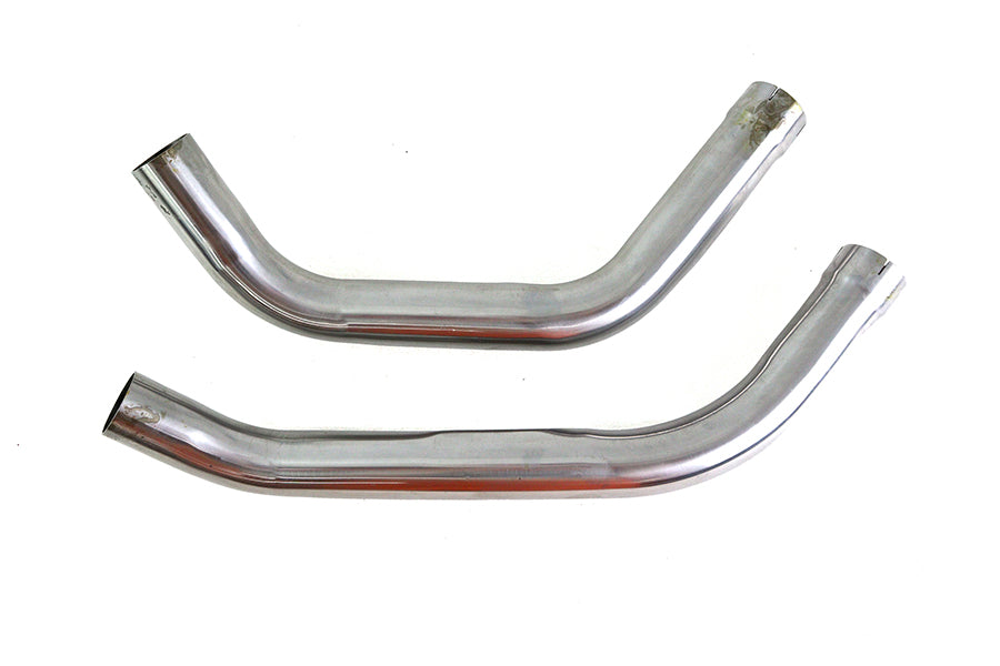 30-1876 - Replica Exhaust Header Set Raw by V-Twin