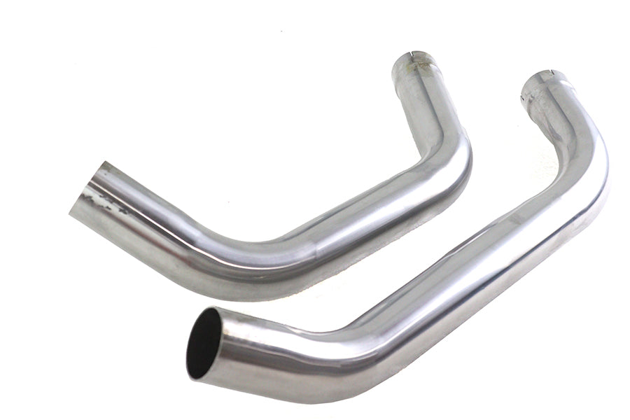30-1876 - Replica Exhaust Header Set Raw by V-Twin
