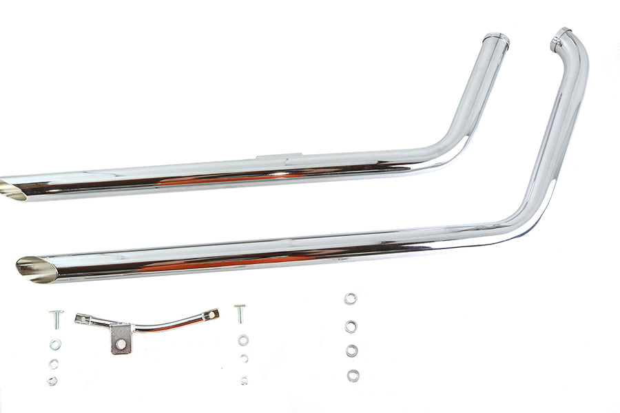 30-1878 - 40 inch Shotgun Exhaust Drag Pipe Set by Paughco