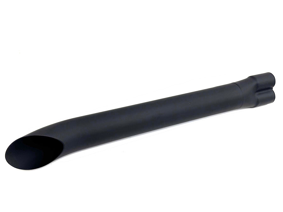 30-1880 - 24 inch Collector Turn Out Exhaust Tip Black by V-Twin