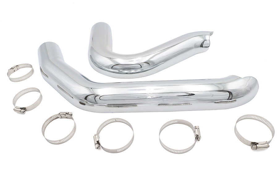 30-2200 - Big Growl Heat Shield Set Chrome by Ultima