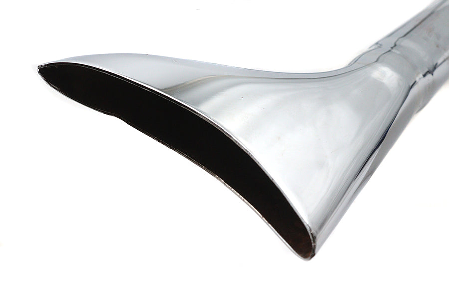 30-2458 - Factory Sample Wyatt Gatling 2:1 Fishtail Exhaust Header by V-Twin