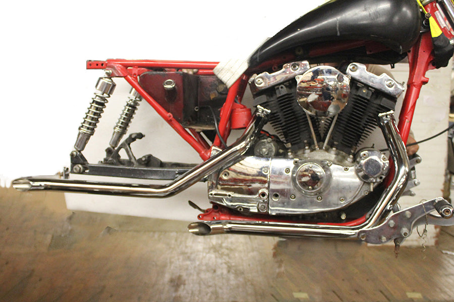 30-3018 - Wyatt Gatling Exhaust Drag Pipe Set Goose by V-Twin