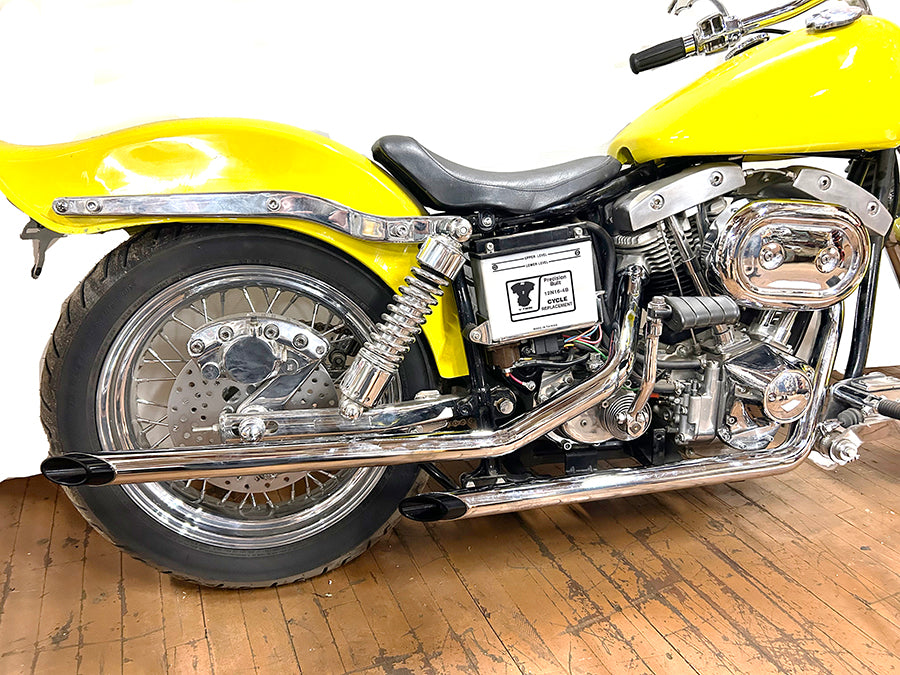 30-3101 - Exhaust Drag Pipe Set with Black Tips by MCM