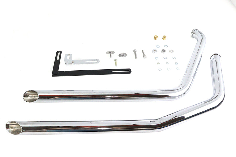 30-3397 - Exhaust Drag Pipe Set by V-Twin