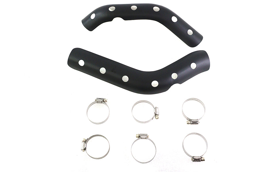 30-3432 - XL Heat Shield Set Black by V-Twin