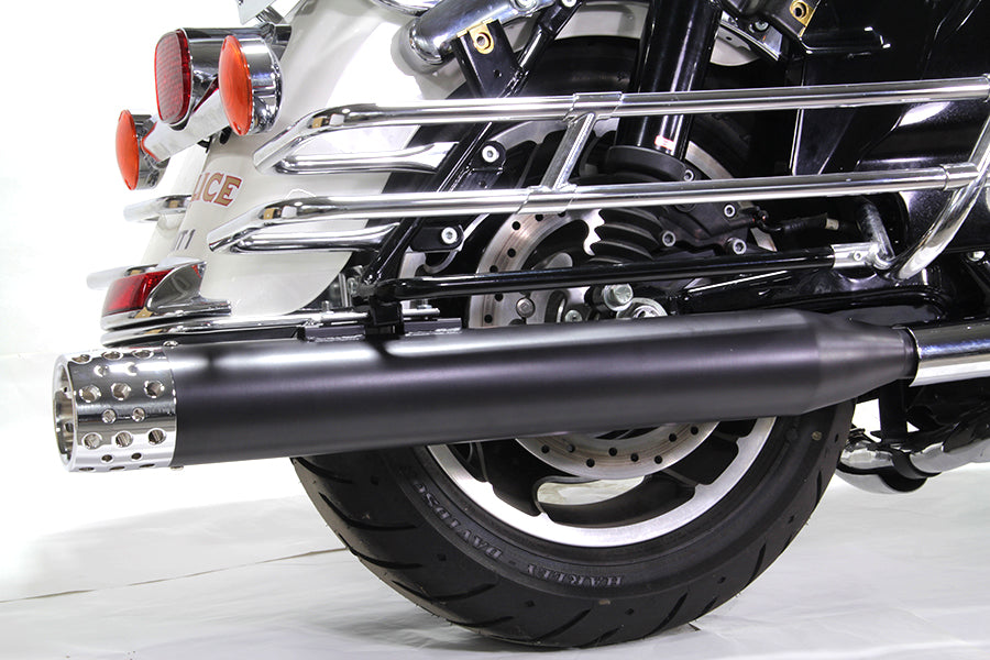 30-4040 - Wyatt Gatling Muffler Set with Shooter Style End Tips by V-Twin