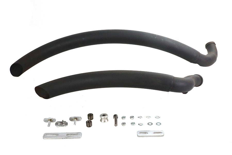 30-8132 - Wyatt Gatling Street Sweeper Exhaust Pipe Set Black by Wyatt Gatling