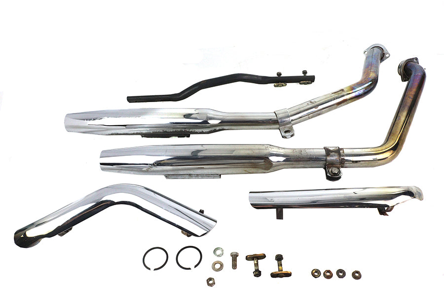 30-9010 - FXR Muffler Pipe Set Evolution by V-Twin