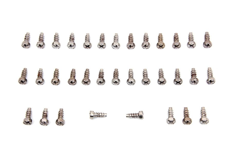 3023-34 - Rocker Arm Cover Screw Kit Chrome by Colony