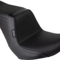 LE PERA Tailwhip Up Front Seat - Basket Weave - Black - FLSB/FXLR '18-'24 LYRU-580BW