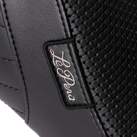 LE PERA Tailwhip Daddy Long Legs Low Rider Seat - Basketweave - Black - FL/FX '18-'24 LYR-580DLBW