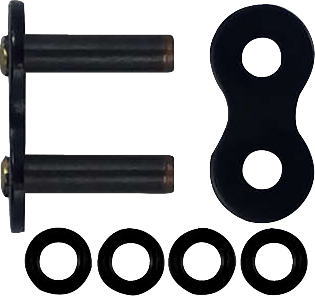 RK 530 ZXW - Connecting Link - Rivet - Black Scale BL530ZXW-RL