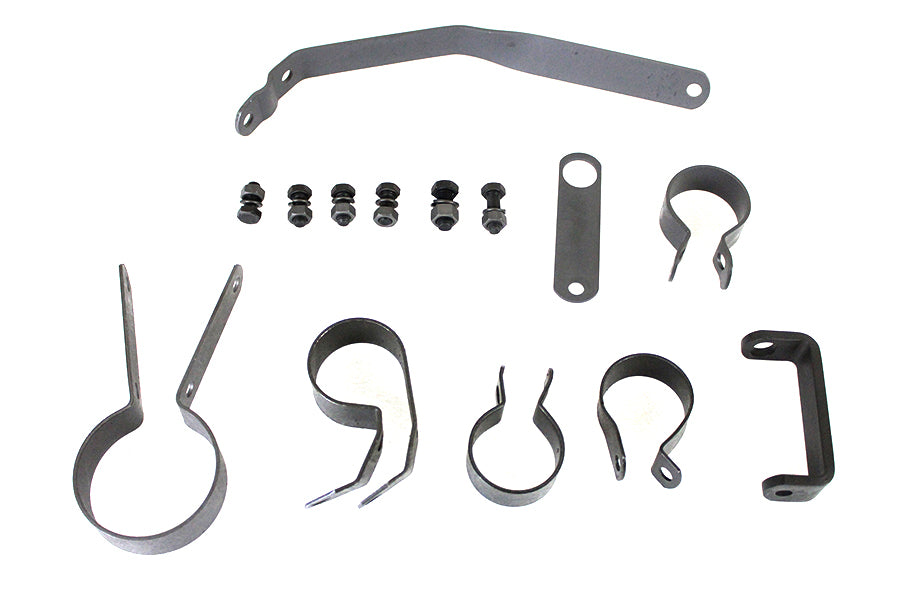 31-0000 - Parkerized Servi-Car Clamp Set by V-Twin