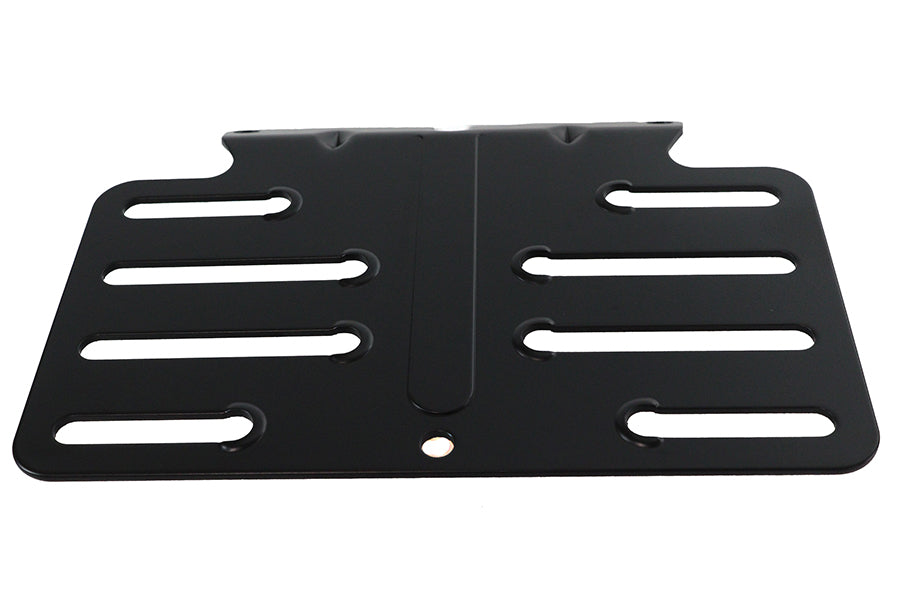 31-0013 - License Backing Plate Black by V-Twin