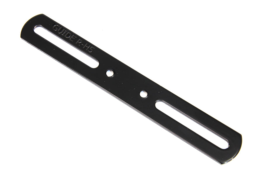 31-0047 - Black Replica Guide License Plate Bracket by V-Twin
