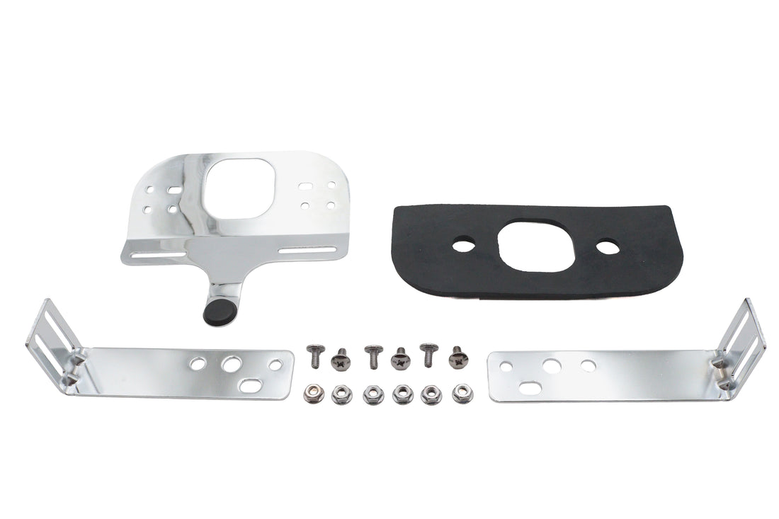 31-0097 - Tail Lamp Adjustable Bracket Chrome by V-Twin