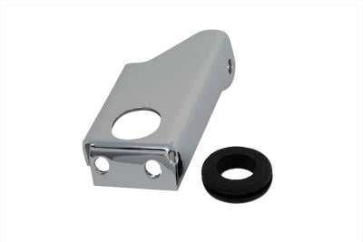 31-0130 - Battery Tray Support Carrier Bracket Chrome by V-Twin
