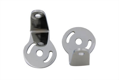 31-0195 - Chrome Turn Signal Mount 90? Type by V-Twin