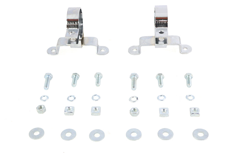 31-0280 - Fishtail Exhaust Clamp Set by V-Twin