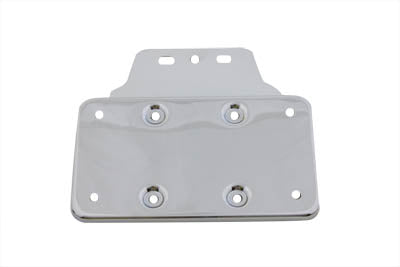 31-0309 - Tail Lamp License Plate Holder Chrome by V-Twin