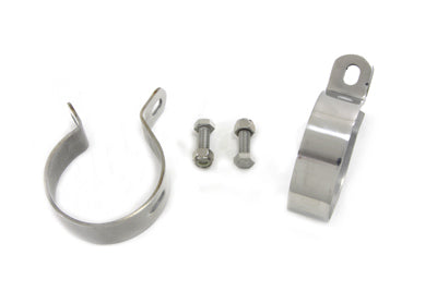 31-0319 - Stainless Steel Muffler Body Clamp by V-Twin