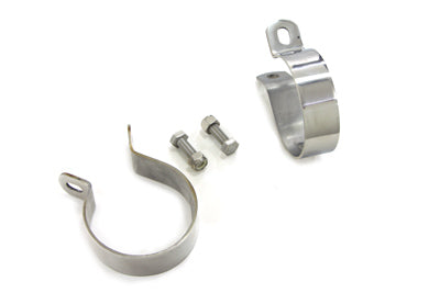 31-0319 - Stainless Steel Muffler Body Clamp by V-Twin