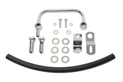 31-0431 - XL Air Cleaner Breather Kit Chrome by V-Twin