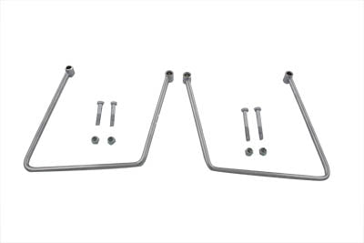 31-0439 - Chrome Saddlebag Support Set by V-Twin