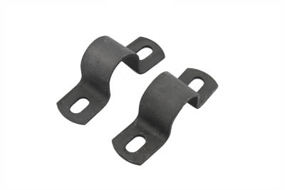 31-0457 - Rear Fender Mount U-Clamps Parkerized by V-Twin