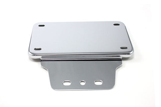 31-0605 - Tail Lamp License Plate Holder Chrome by V-Twin