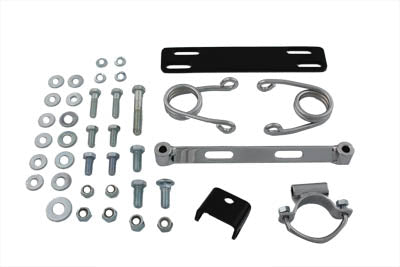 31-0608 - Chrome Hair Pin Solo Seat Mount Kit by V-Twin