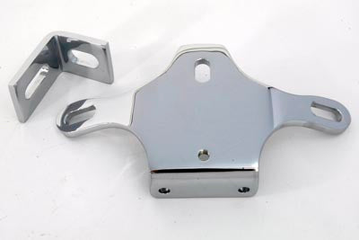 31-0657 - Chrome Top Motor Mount Set by V-Twin