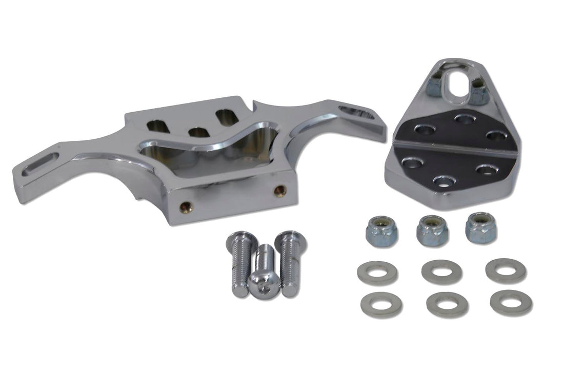 31-0664 - Chrome Top Motor Mount by V-Twin