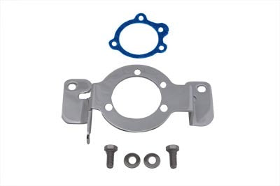 31-0686 - Chrome Carburetor Support Bracket by V-Twin