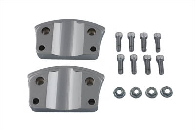 31-0761 - Fender Mount Adapter Bracket Chrome by V-Twin