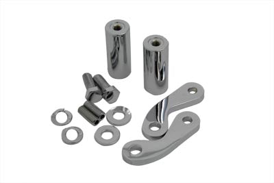 31-0788 - Chrome 8-1/2  Front Turn Signal Mount Set by V-Twin