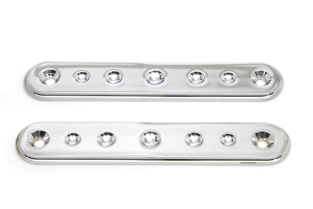 31-0831 - Chrome Spotlamp Eliminator Bracket Set by V-Twin