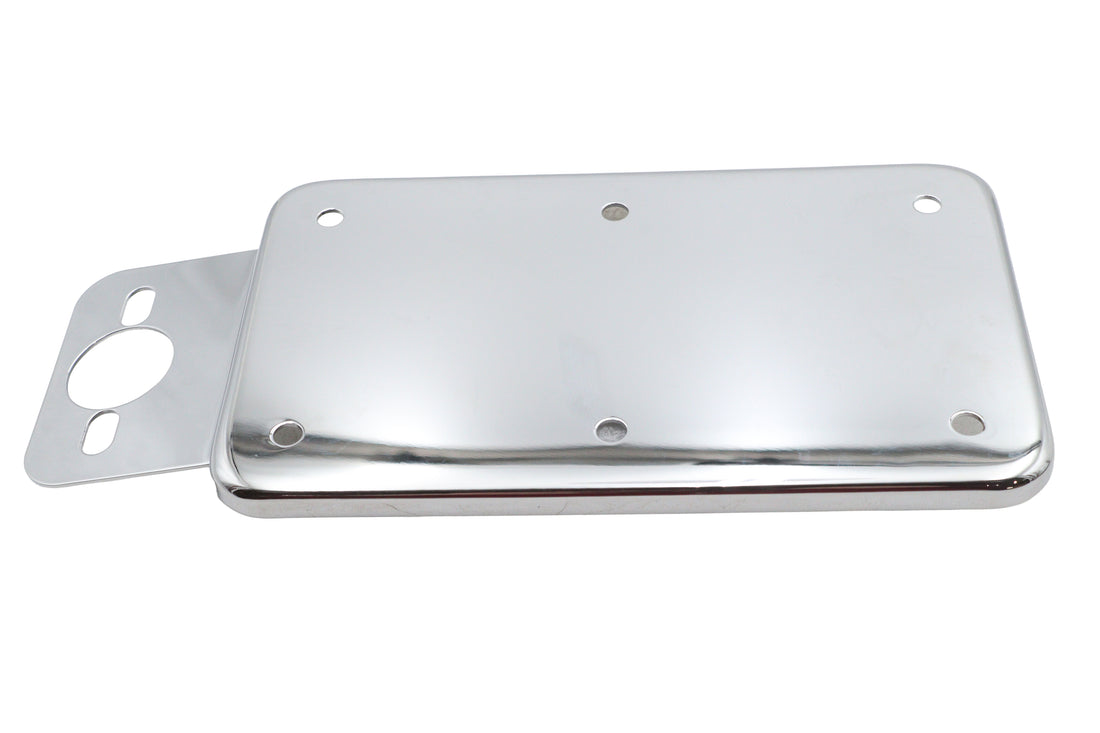 31-0872 - Tail Lamp License Plate Holder Chrome by V-Twin