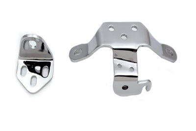 31-0901 - Chrome Top Engine Mount Set by V-Twin