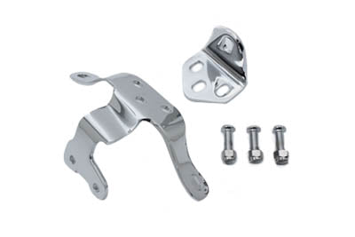 31-0902 - Chrome Top Engine Mount Set by V-Twin