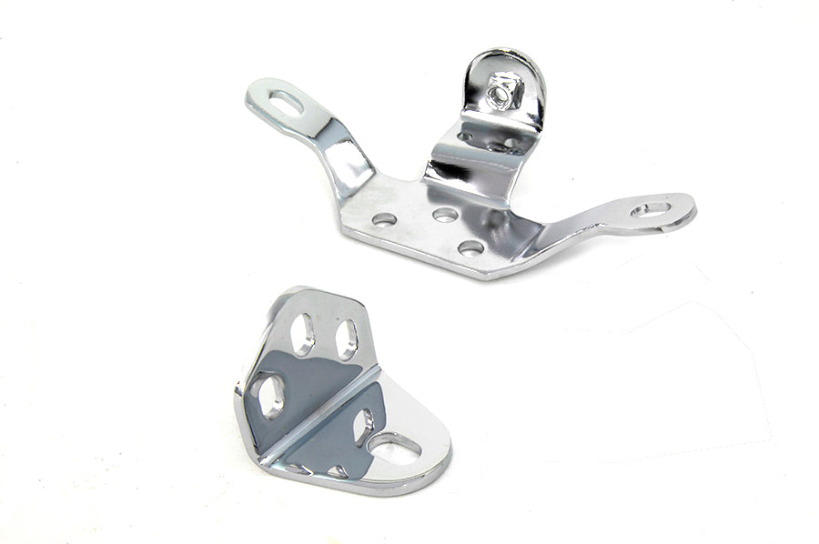31-0903 - Chrome Top Engine Mount Set by V-Twin