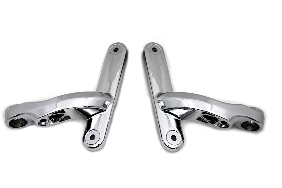 31-0927 - Chrome Spotlamp Bracket Set by V-Twin