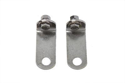 31-1025 - Cylinder Air Scoop Bracket Set Chrome by V-Twin