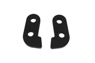31-1051 - Rear Fender Mount Weld On Brackets Black by V-Twin